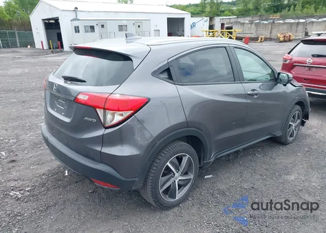 2021 Honda Hr-V Awd Ex from USA, damaged, VIN 3CZRU6H5XMM700605